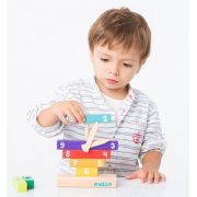 Jucarie Din Lemn, Cubika, &quot;Sa Invatam Ceasul&quot; KRTCU14354