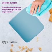 Pahar din silicon, AppeKids - Aqua Blue KRTAK275480