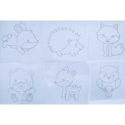 Set 6 Sabloane pentru Tubi Jelly Tuban TU18329 BBJTU18329_Animale