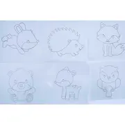 Set 6 Sabloane pentru Tubi Jelly Tuban TU18329 BBJTU18329_Animale