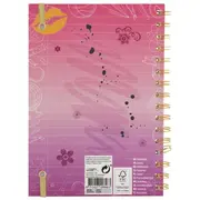 Caiet Besties A5 - 50 de pagini cu legare spirala pentru fetite creative Grafix GR140017 BBJGR140017_Roz