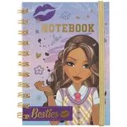 Caiet Besties A6 - Design colorat si modern pentru fetite Grafix GR140016 BBJGR140016_Mov