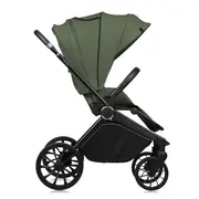 Carucior sport, Lionelo, Mika Plus, Cadru din aluminiu, Cu maner reversibil, Copertina XXL, Spatar reglabil in 3 pozitii, Cu accesorii, Pana la 22 kg, 6-48 luni; EN1888-1, EN1888-2 EN1466, Verde BYNLO-MIKA_PLUS_GREEN_OLIVE