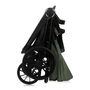 Carucior sport, Lionelo, Mika Plus, Cadru din aluminiu, Cu maner reversibil, Copertina XXL, Spatar reglabil in 3 pozitii, Cu accesorii, Pana la 22 kg, 6-48 luni; EN1888-1, EN1888-2 EN1466, Verde BYNLO-MIKA_PLUS_GREEN_OLIVE