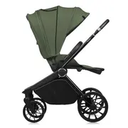 Carucior sport, Lionelo, Mika Plus, Cadru din aluminiu, Cu maner reversibil, Copertina XXL, Spatar reglabil in 3 pozitii, Cu accesorii, Pana la 22 kg, 6-48 luni; EN1888-1, EN1888-2 EN1466, Verde BYNLO-MIKA_PLUS_GREEN_OLIVE