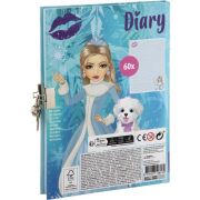 Jurnal Besties Ice Queen A5 cu Cheie si Lacat - 60 de Foi, Hartie Albastra Liniata Grafix GR141005 BBJGR141005_Initiala