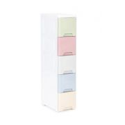 Raft cu 5 compartimente pentru depozitarea diverselor obiecte modernhome - multicolor edeedipjjcbs0019-05a
