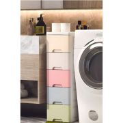 Raft cu 5 compartimente pentru depozitarea diverselor obiecte modernhome - multicolor edeedipjjcbs0019-05a