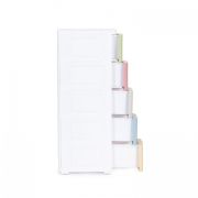 Raft cu 5 compartimente pentru depozitarea diverselor obiecte modernhome - multicolor edeedipjjcbs0019-05a