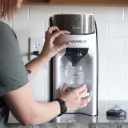 Espressor de Lapte Praf Formula Pro Advanced White de la BabyBrezza