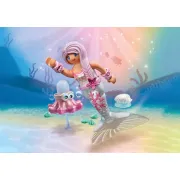 Playmobil-FIGURINA SIRENA CU CARACATITA ARTPM71477