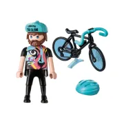 Playmobil-FIGURINA CICLISTUL PAUL ARTPM71478
