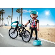 Playmobil-FIGURINA CICLISTUL PAUL ARTPM71478