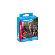 Playmobil-FIGURINA RAZBOINIC CU LUP ARTPM71482