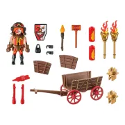Playmobil-KARTUL DE CURSE AL LUI KAHBOOM ARTPM71486