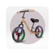 Bicicleta fara pedale cu roti led , Momi Isoka - Beige KRTROBI00076