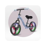 Bicicleta fara pedale cu roti led , Momi Isoka - Blue KRTROBI00075