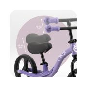 Bicicleta fara pedale cu roti led , Momi Isoka - Purple KRTROBI00077