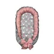 Cuib-Baby Nest My Kids Bunny Pink MYK00087115