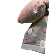 Cuib-Baby Nest My Kids Bunny Pink MYK00087115