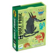 Joc de cooperare cu carti wolf panic, djeco dj05080