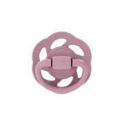 Set 2 suzete Nip Cherry Girl cu tetina rotunda din latex natural, 0-6 luni, nip 38882