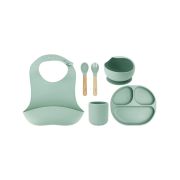 Set pentru diversificare din silicon, Momi Ami - Green KRTAKCE00045