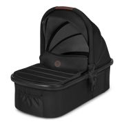 Lionelo - Carucior Amber, 2 in 1, Cadru aluminiu, Cu landou intarit si salteluta moale, Reversibil, Maner ajustabil, Huse pentru picioare, ploaie, Plasa de tantari, Geanta parinti, Pana la 22 kg, EN1888-1, EN1888-2, EN1466, Negru BYNLO-AMBER_2IN1_BLACK_ON