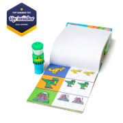 Activitati cu autocolante sticker wow dinozaur - okemd32012
