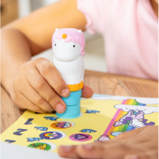 Activitati cu autocolante sticker wow unicorn - okemd32013