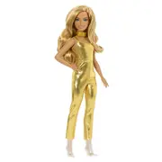BARBIE PAPUSA BARBIE FASHIONISTAS BLONDA CU SALOPETA AURIE VIVMTHRH19