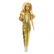 BARBIE PAPUSA BARBIE FASHIONISTAS BLONDA CU SALOPETA AURIE VIVMTHRH19