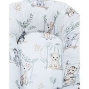 Baby nest din bumbac, Appekids, Safari KRT142166