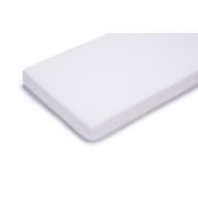 Cearsaf Din Bumbac Jersey Cu Elastic Pe Contur 160x200 Cm, Alb Pjb6259