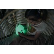 Lampa de veghe, FreeON, Silicon moale, Cu telecomanda si cablu USB, Cu 9 culori diferite si cronometru, Bear BYN84966