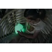 Lampa de veghe, FreeON, Silicon moale, Cu telecomanda si cablu USB, Cu 9 culori diferite si cronometru, Owl BYN84980