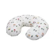 Perna alaptare, Bubaba, Cu husa detasabila, 70x60x18 cm, Farm/White BYN83969