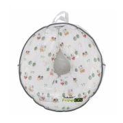 Perna alaptare, Bubaba, Cu husa detasabila, 70x60x18 cm, Farm/White BYN83969