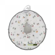 Perna alaptare, Bubaba, Cu husa detasabila, 70x60x18 cm, Farm/White BYN83969