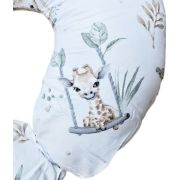 Perna pentru alaptare, 100% Bumbac, 60X60 cm, Appekids - Safari KRT142180