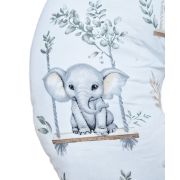 Perna pentru alaptare, 100% Bumbac, 60X60 cm, Appekids - Safari KRT142180