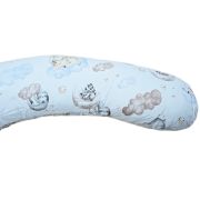 Perna pentru gravida, Fibre din silicon, 180 cm, Appekids - Clouds KRT142210