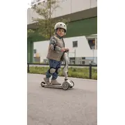 Set De Protectie Scoot And Ride, Genunchiere Si Cotiere, Marime S, Steel Pjbc6402-5030