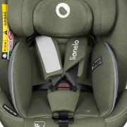 Scaun auto, Lionelo, Bastiaan One i-Size, 4 in 1, Protectie laterala, Cu spatar inclinabil in 4 pozitii, Cu tetiera reglabila in 13 pozitii, Rotire 360 grade, Top Tether, 0-36 Kg, 40-150 cm, Cu Isofix, Conform cu ECE R129, Verde BYNLO-BASTIAAN_ONE_I-SIZE_