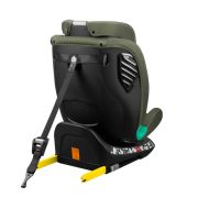 Scaun auto, Lionelo, Bastiaan One i-Size, 4 in 1, Protectie laterala, Cu spatar inclinabil in 4 pozitii, Cu tetiera reglabila in 13 pozitii, Rotire 360 grade, Top Tether, 0-36 Kg, 40-150 cm, Cu Isofix, Conform cu ECE R129, Verde BYNLO-BASTIAAN_ONE_I-SIZE_