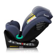 Scaun auto, Lionelo, Bastiaan One i-Size, 4 in 1, Protectie laterala, Cu spatar inclinabil in 4 pozitii, Cu tetiera reglabila in 13 pozitii, Rotire 360 grade, Top Tether, 0-36 Kg, 40-150 cm, Cu Isofix, Conform cu ECE R129, Albastru BYNLO-BASTIAAN_ONE_I-SI