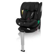 Scaun auto, Lionelo, Braam Air, i-Size, 0-36 Kg, 40-150 cm, Cu isofix si picior de fixare, Protectie laterala, Rotire 360 grade, Ajustare spatar in 5 pozitii, Tetiera reglabila in 14 trepte, Tehnologie de ventilatie Air Flow, Conform cu R129, Gri BYNLO-BR