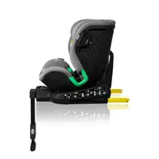 Scaun auto, Lionelo, Harmony i-Size, Rotire 360 grade, Protectie laterala, Cu spatar reglabil in 5 pozitii, Cu tetiera reglabila in 12 pozitii, 0-36 Kg, 40-150 cm, Cu Isofix, Husa din bambus, Conform cu ECE R129, Gri deschis BYNLO-HARMONY_I-SIZE_GREY_CONC