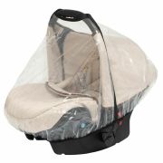 Aparatoare de ploaie, New Baby, Pentru scoica, Cu orificiu pentru un contact mai bun cu cel mic, Fara substante nocive, Transparent/Black BYN52633