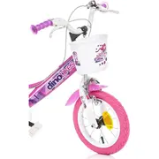 Bicicleta copii dino bikes 12' fairy roz hubdb-124rsn-09fy